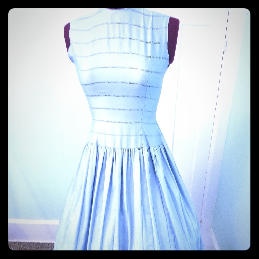 1950s Vintage Silk Dress